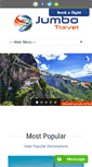 Mobile Screenshot of jumbotravels.com